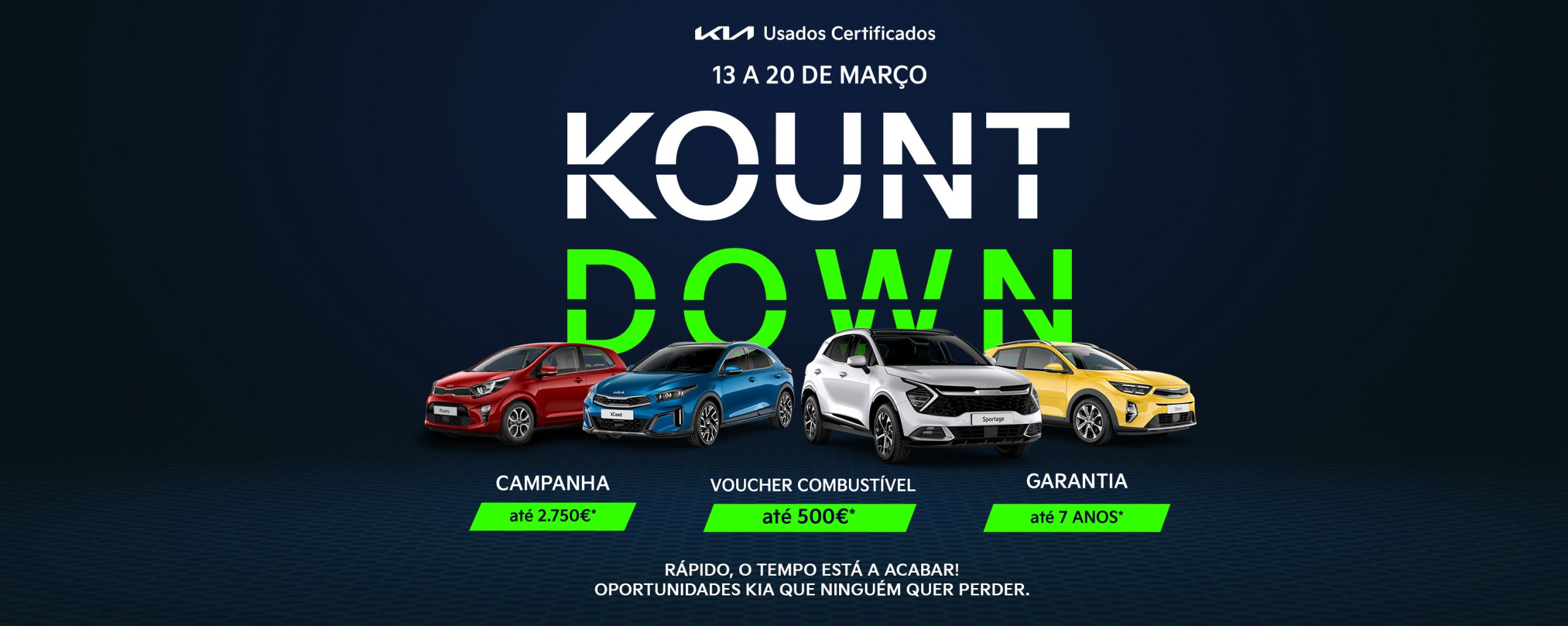 KOUNT DOWN - KIA Usados Certificados